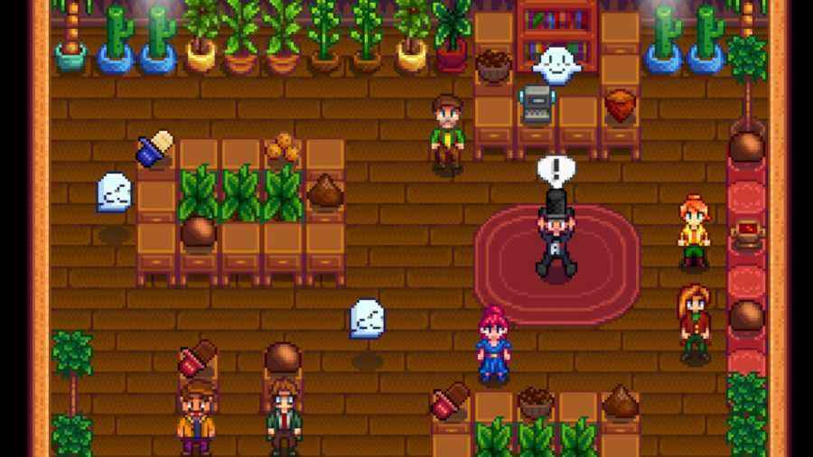 Bir Stardew Valley modunda Perili Çikolata Parçaları görünüyor