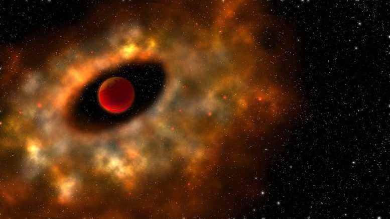 Protoplanetary Disk Sanatçısının Anlayışı