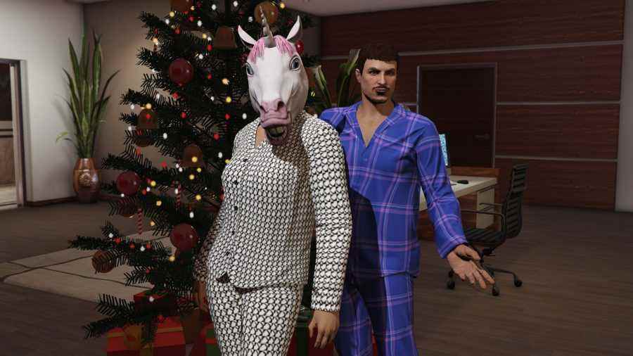 Los Santos'ta Noel var