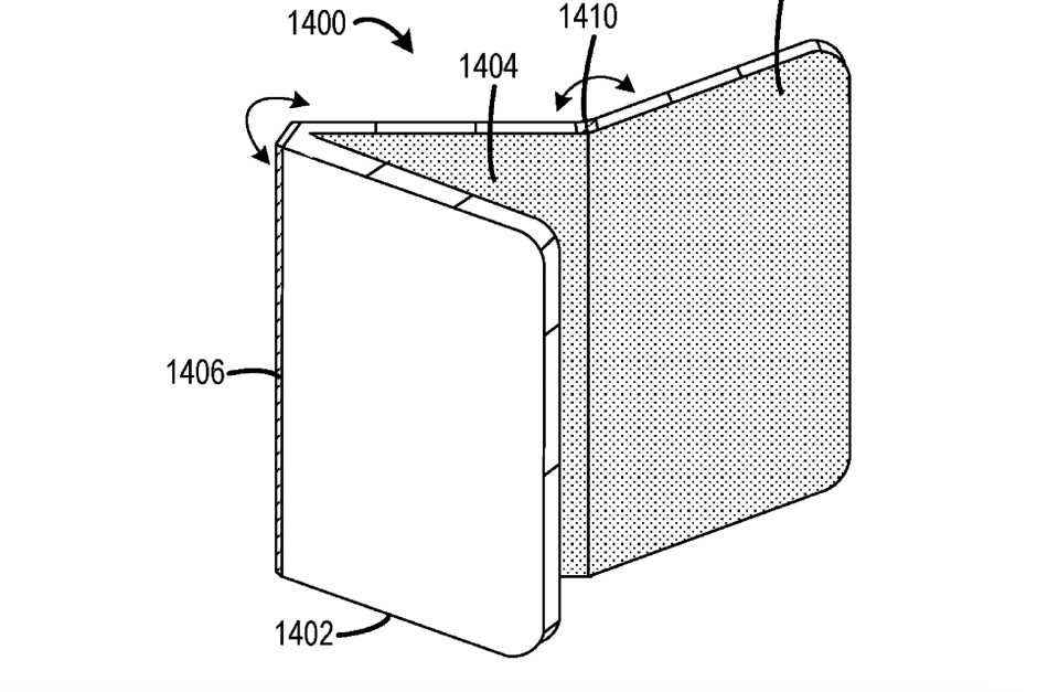 Yeni Microsoft patenti - Microsoft Surface Duo 3 aslında çift katlanır tasarıma sahip bir Trio olabilir