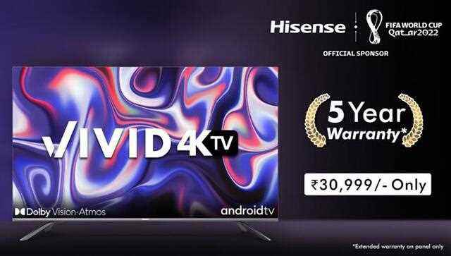 Dolby Vision, HDR 10+, HLG ve Dolby Atmos gibi özelliklerle donatılmıştır.  Hisense Vivid 4K TV (43A6GE), en sevdiğiniz içeriğin keyfini çıkarmak için mükemmel bir seçimdir.