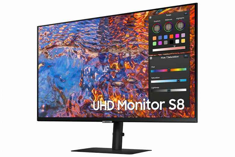 Samsung S8 monitör, grafiklerle çalışanlara yöneliktir