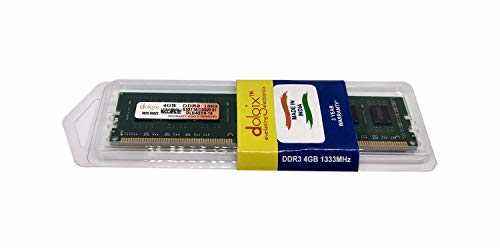 Dolgix 4GB DDR3 1333MHz Masaüstü Ram U-DIMM, LO-DIMM, UB-DIMM Bellek Modülü