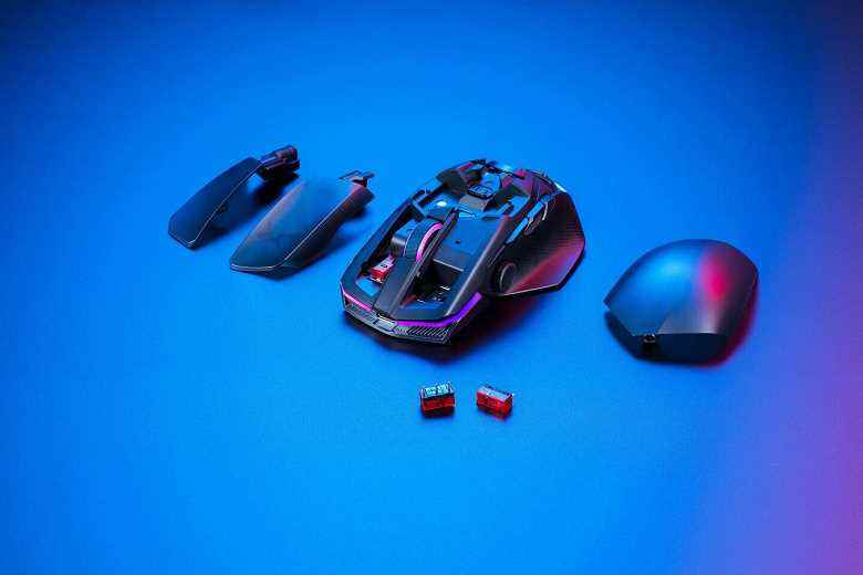 Asus ROG Chakram X Kablosuz Oyun Faresi, ayrılabilir bir joystick'e sahiptir 