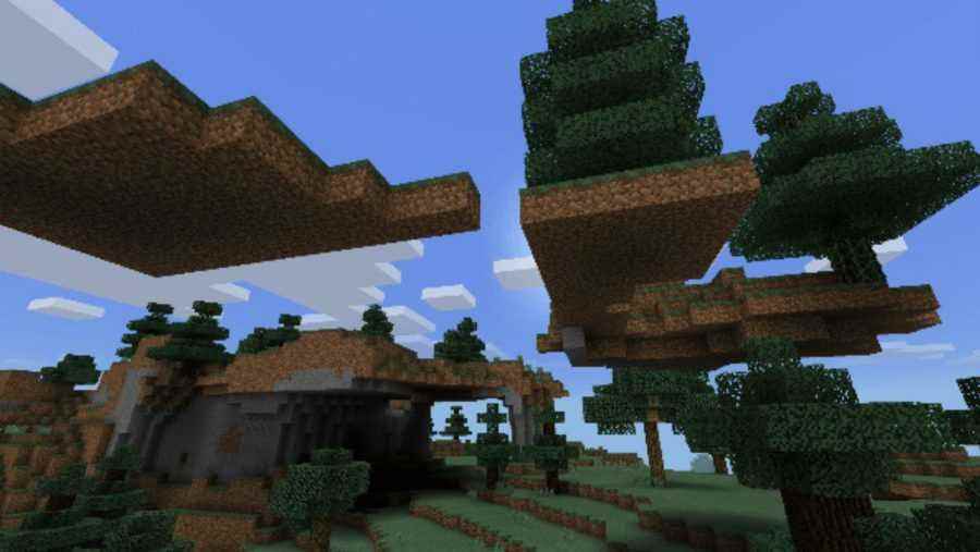 Minecraft PE tohumları - sonsuzluk