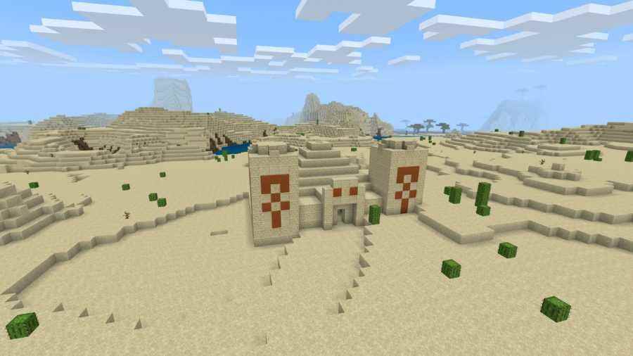 Minecraft pe tohumları, Çöl tapınağı ganimeti