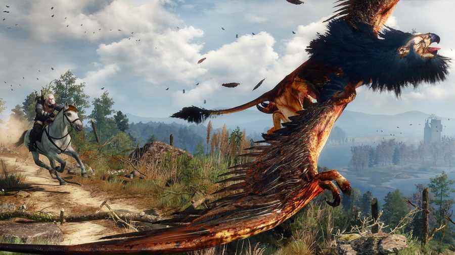 Witcher 3 Wild Hunt griffin kovalamaca