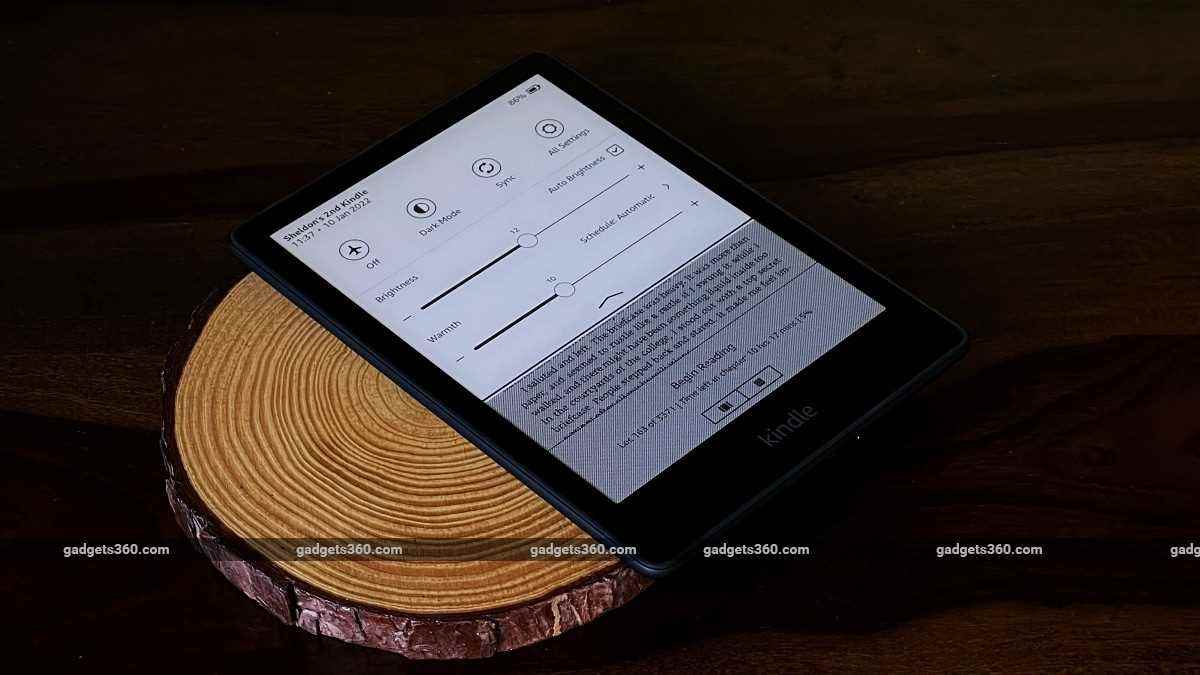 Amazon Kindle Paperwhite 2021 ön yazılımı ndtv AmazonKindlePaperwhiteSignatureEdition Amazon