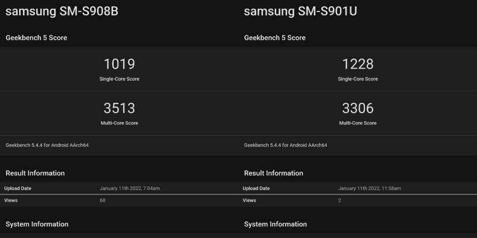 Daha yakın tarihli kıyaslama puanları, Exynos 2200'ün çok çekirdekli performans söz konusu olduğunda üstün olabileceğini gösteriyor - Exynos yonga setli Galaxy S22 serisi, Avrupalı ​​perakendecilerde boy göstermeye başladı