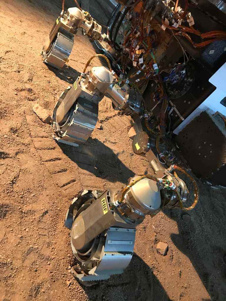 ExoMars Amalia Rover Tekerlekleri Detayı