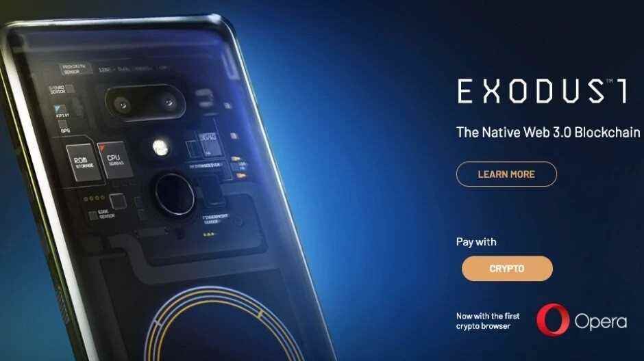 HTC Exodus 1 telefon, önceden yüklenmiş Opera Crypto Browser ile birlikte gelir - Opera, Android için kripto tarayıcıyı başlatır, iOS sürümü çok yakında