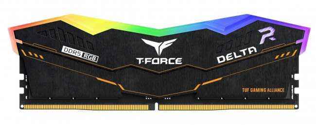 T-Force Delta TUF Gaming Alliance RGB DDR5 Masaüstü Bellek Serisi, DDR5-5200 Bellek Kitini Piyasaya Sürdü