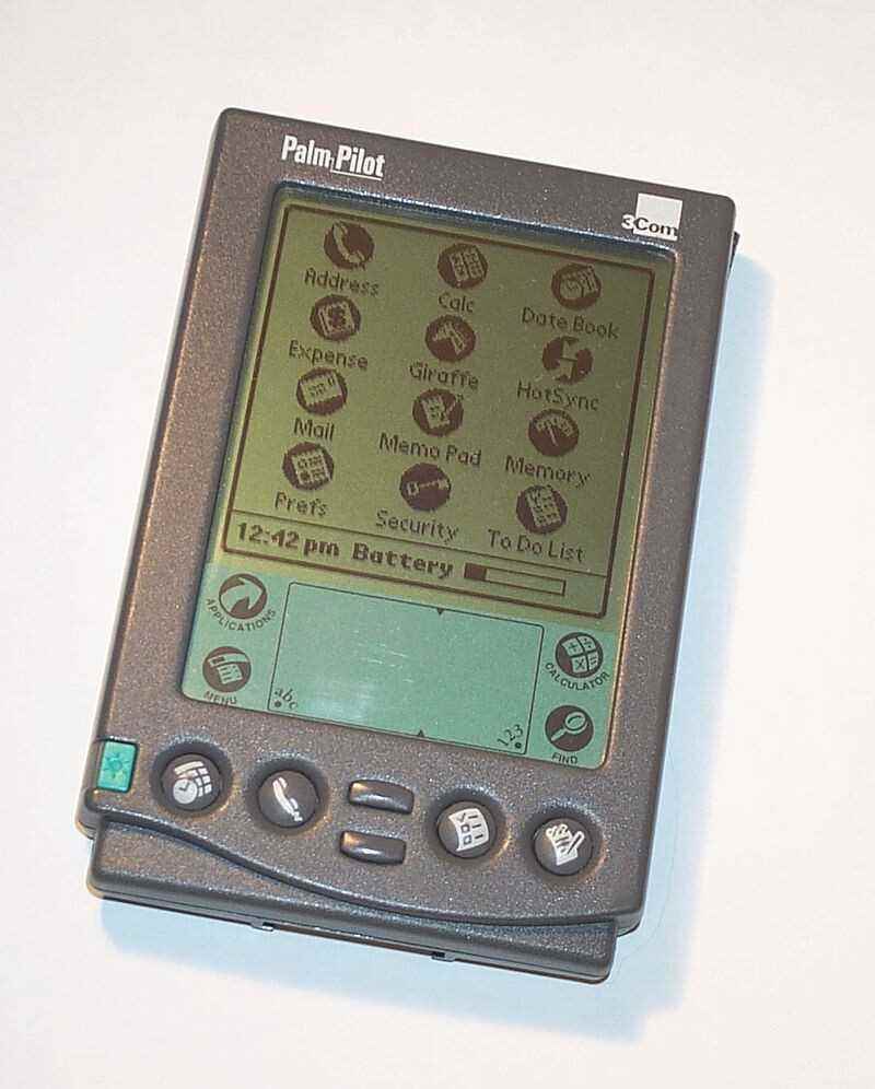 1997 PalmPilot Profesyonel PDA |  Fotoğraf kredisi - Letdorf - Apple'ın ilk tabletine (iPad değil) ve bugüne uzanan yolculuğa bir bakış