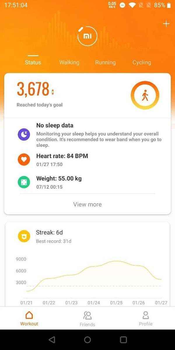 Xiaomi Mi Fit'in büyük güncellemesi yeniden tasarlanmış bir ana ekran ve daha fazlasını getiriyor 