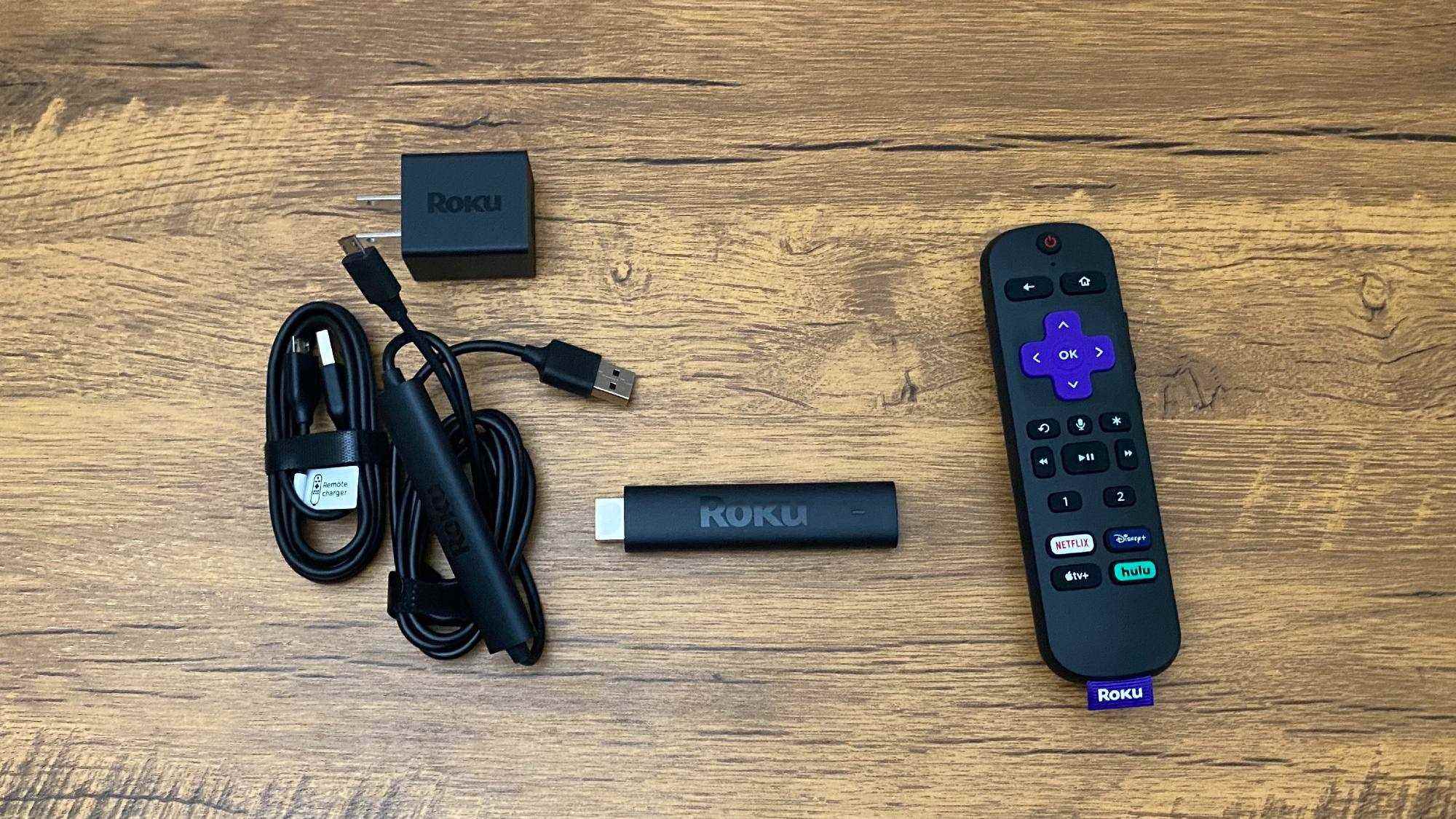 Roku Streaming Stick 4K+ bileşenleri