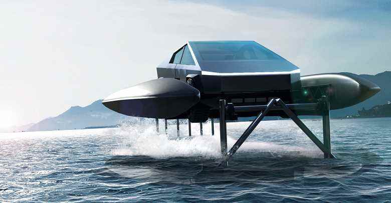 Cybercat kitleri Tesla Cybertruck'ı bir tekneye dönüştürecek