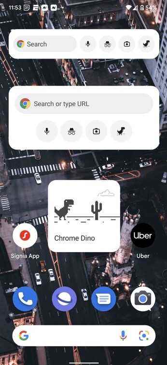 Android telefonunuz için üç yeni Chrome widget'ı var - Chrome için yeni Android 12 widget'ları yayınlandı