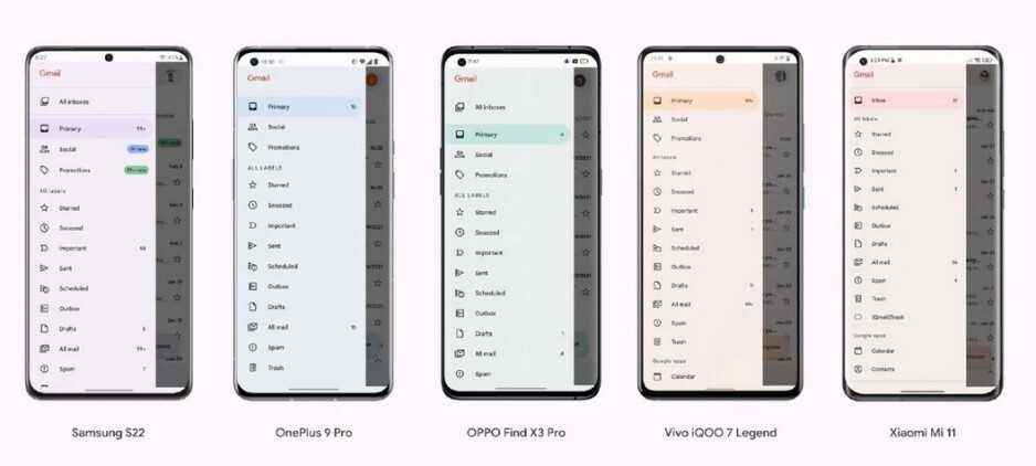 Samsung, Material You'yu bu üst düzey modeller de dahil olmak üzere Pixel olmayan telefonlara getirmeyi umuyor - Pixel olmayan bu telefonlar yakında bu renkli Android 12 özelliğine sahip olacak