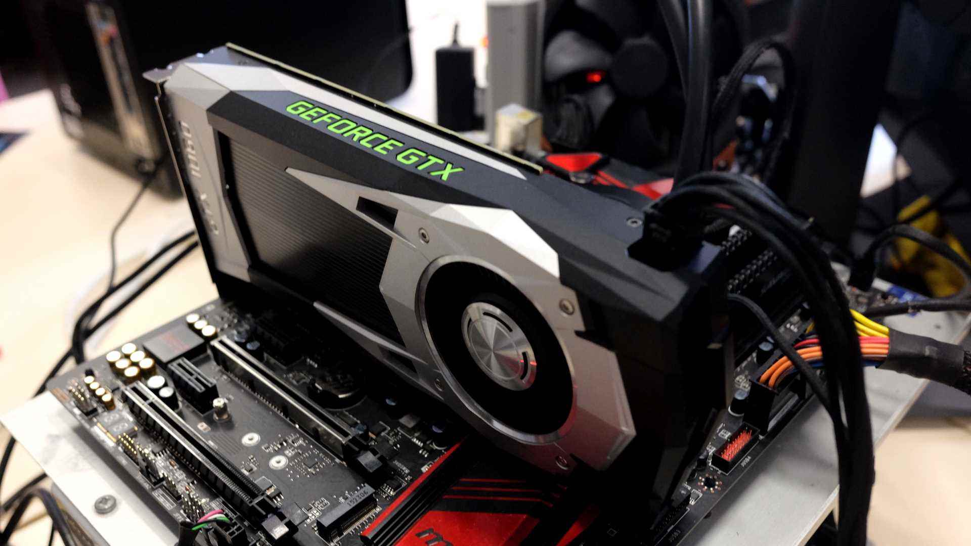 GTX 1060 test tezgahında