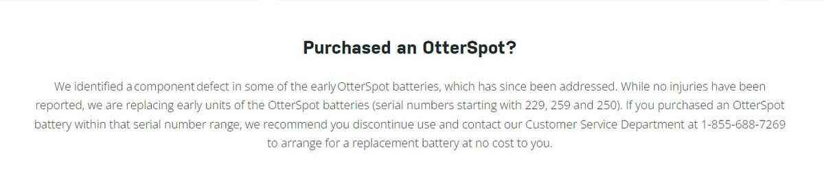 OtterBox OtterSpot desteği