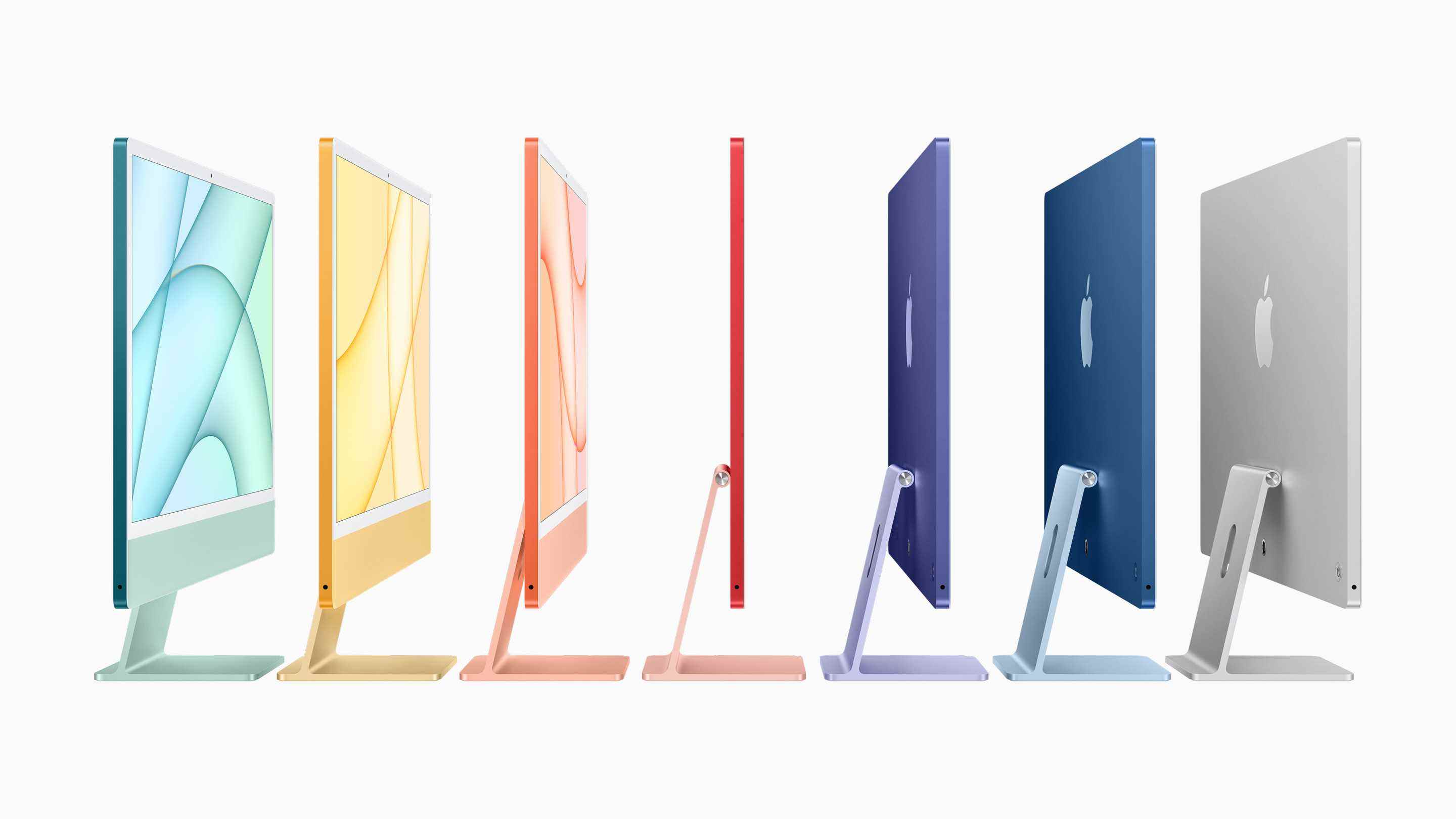 Apple iMac 2021 renkleri