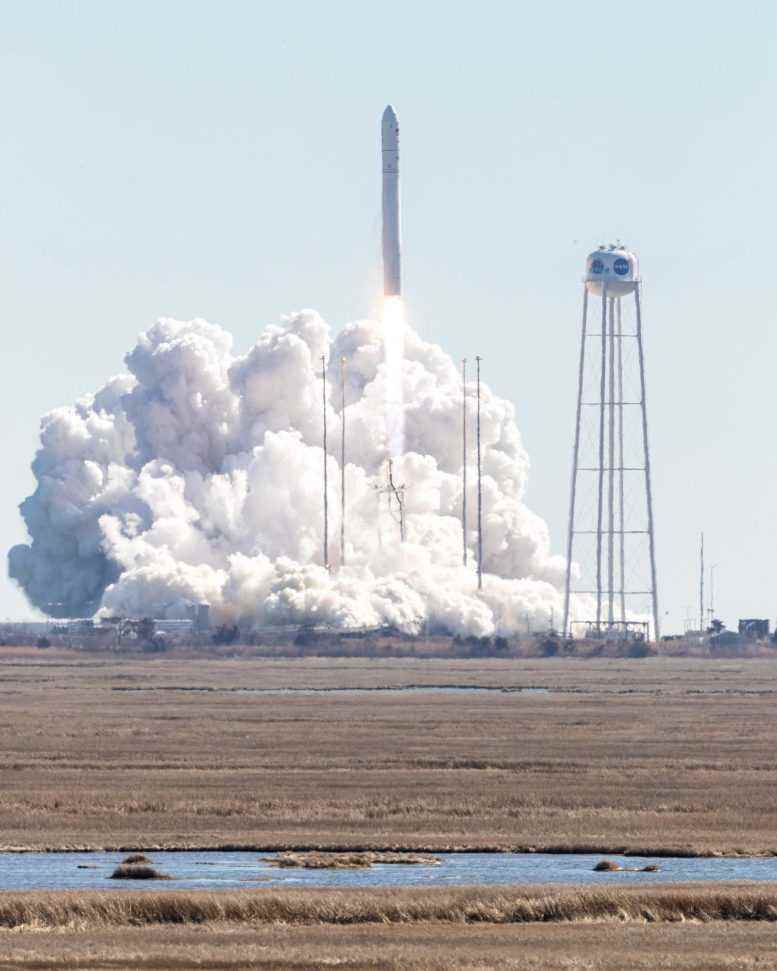 Northrop Grumman Antares Rocket Liftoff NASA Wallops Flight Facility