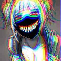 Anime Kız trippy PFP