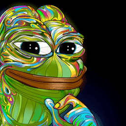 Trippy pepe kurbağa PFP