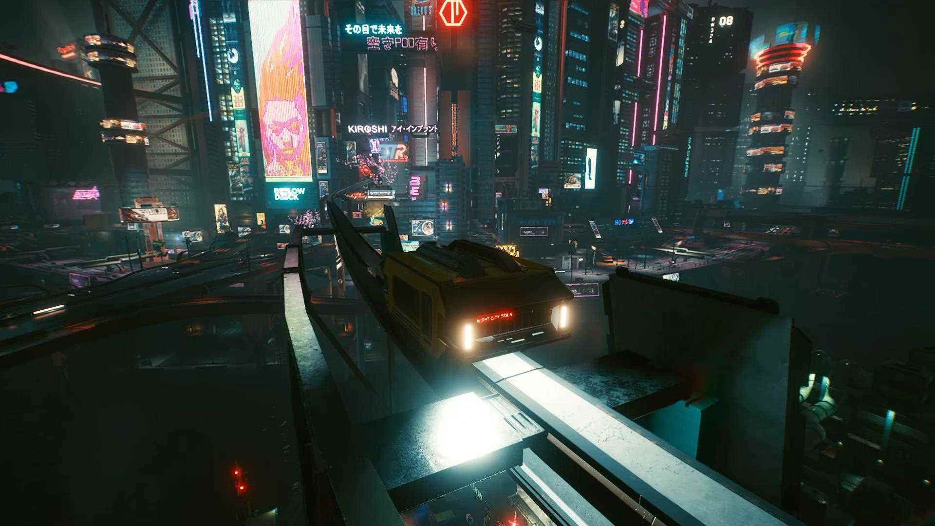 Modcular tarafından Cyberpunk 2077 Metro hattı