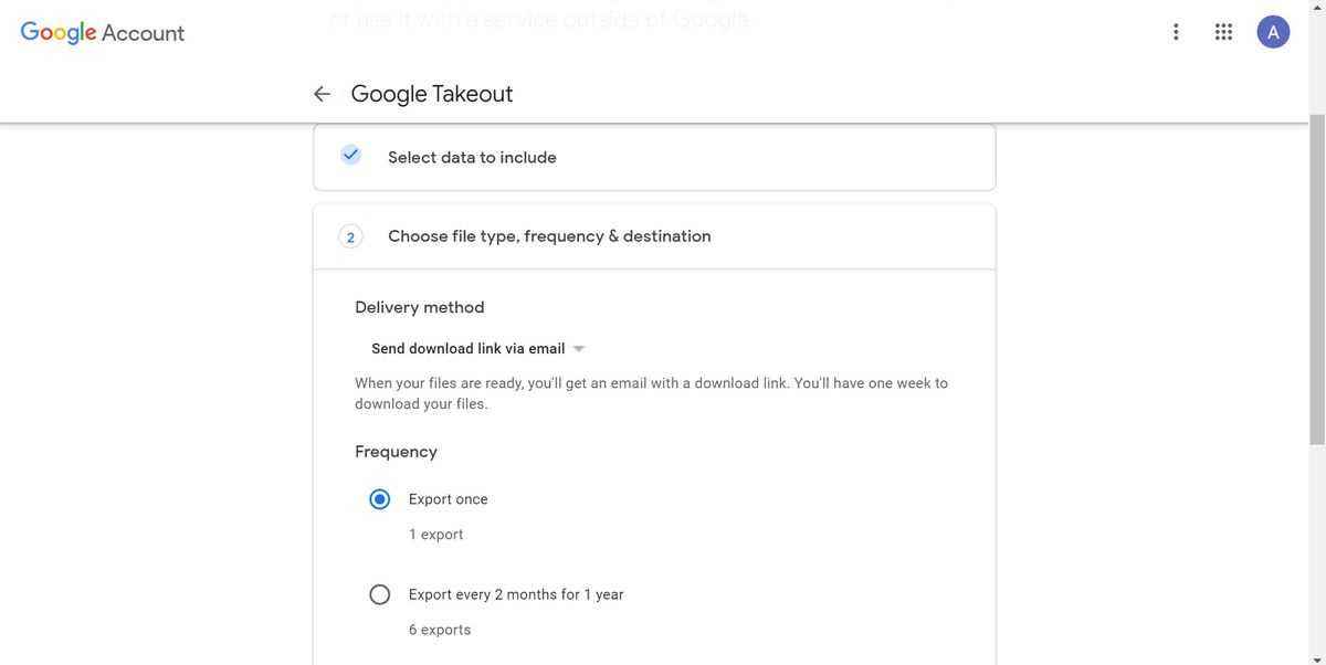 Google Paket Servisi ayarları