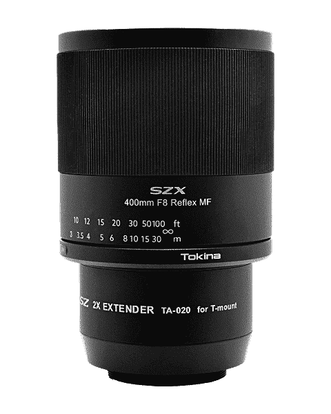 Tokina SZX Super Tele 400mm F8 Reflex MF & 2X Extender Kit Satışları Açıklandı