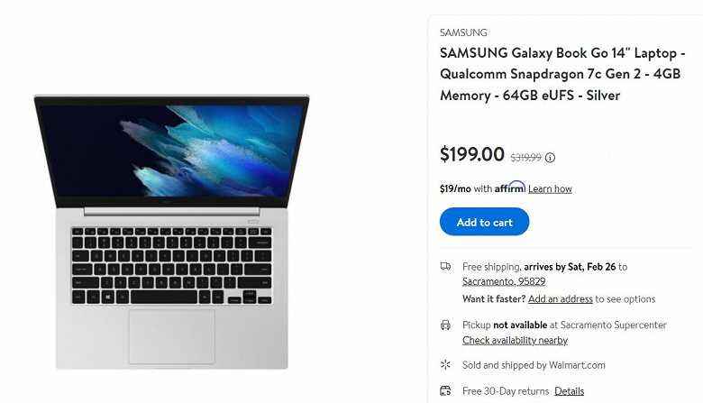 Windows 11 ve oldukça yeni bir Qualcomm platformuna sahip 200 dolarlık 14 inçlik bir dizüstü bilgisayar.  Samsung Galaxy Book Go 14'ün ABD'de fiyatı düştü