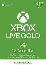 Xbox Live Altın 12 Ay