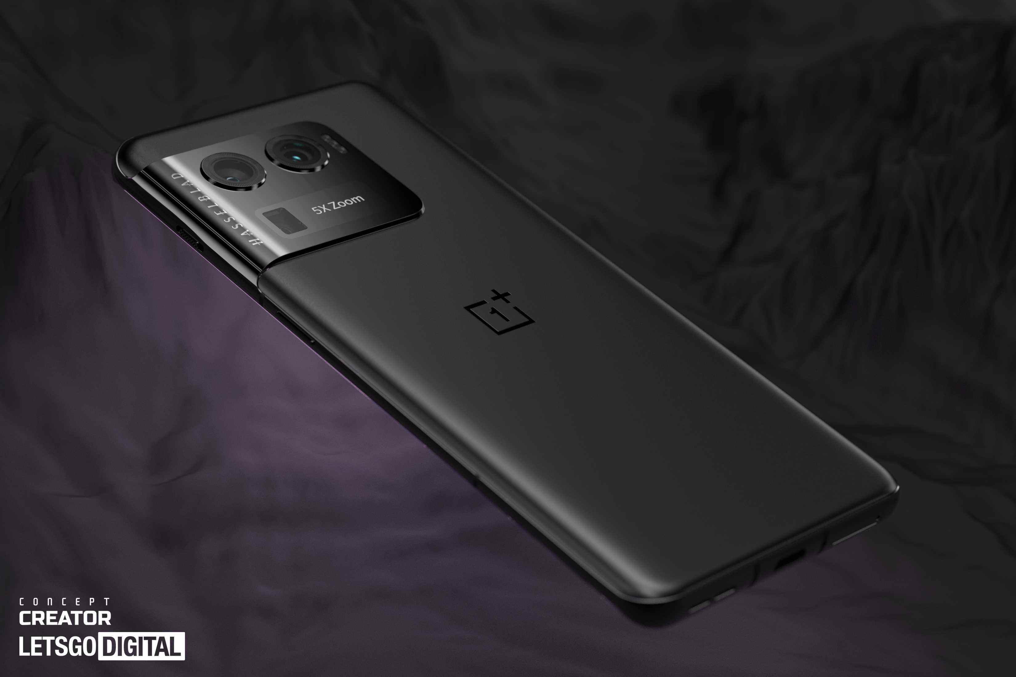 OnePlus 10 Ultra'nın telefonun arka tarafının tamamını gösteren resmi olmayan bir görüntüsü