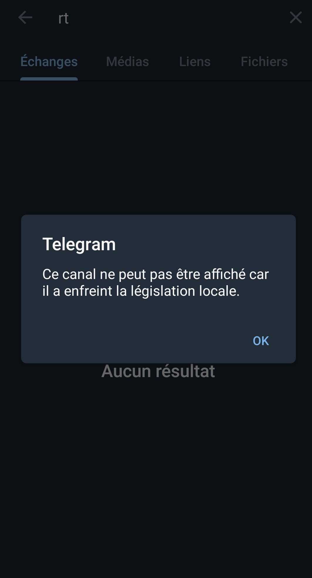 Telegram RT Fransa'yı askıya aldı