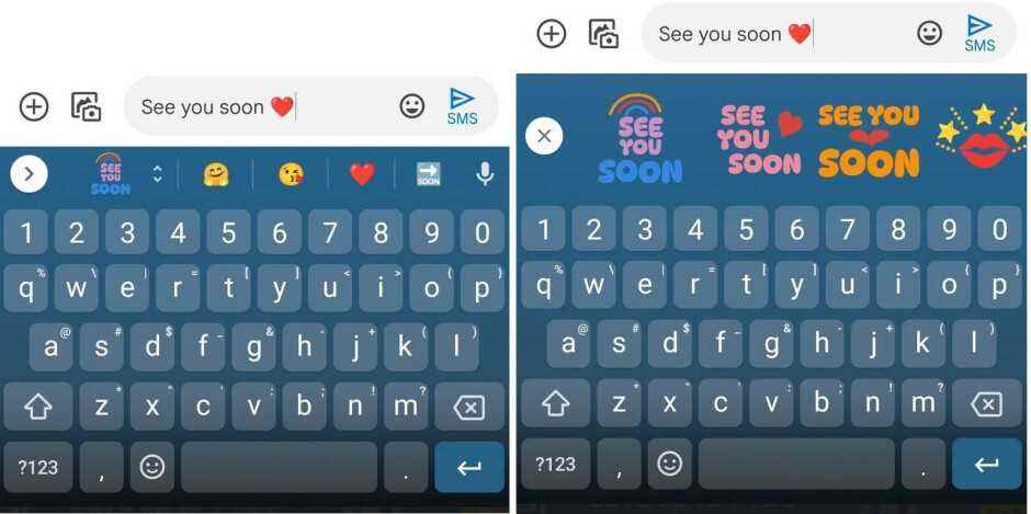 Google, içeriğe dayalı çıkartma önerilerini Gboard'da test ediyor - Google, Gboard'un metne dayalı çıkartma önerileri sunan yeni özelliğini test ediyor