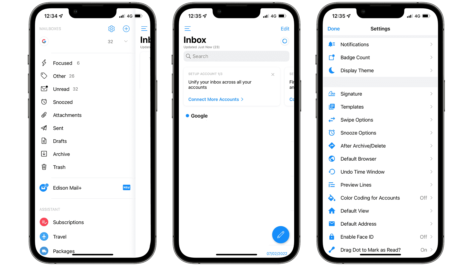 Edison iOS Posta uygulaması