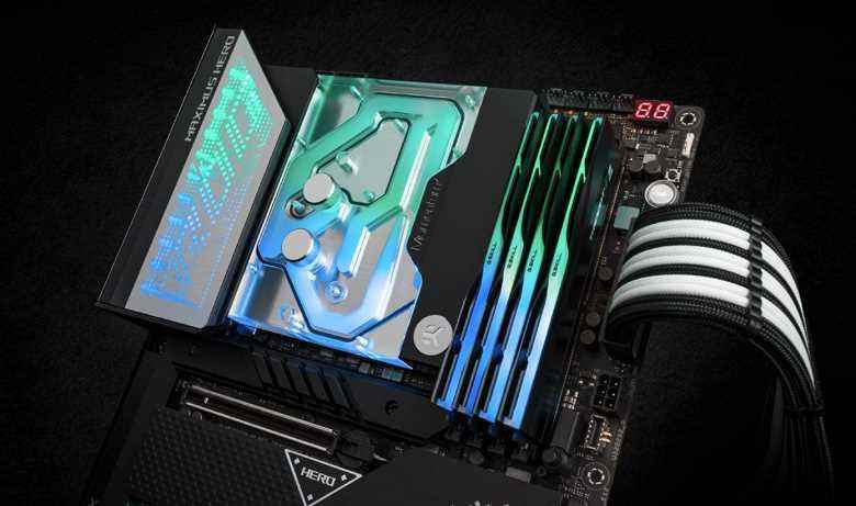 EK, ROG Maximus Z690 Hero Anakart için Su Bloğu Sunuyor