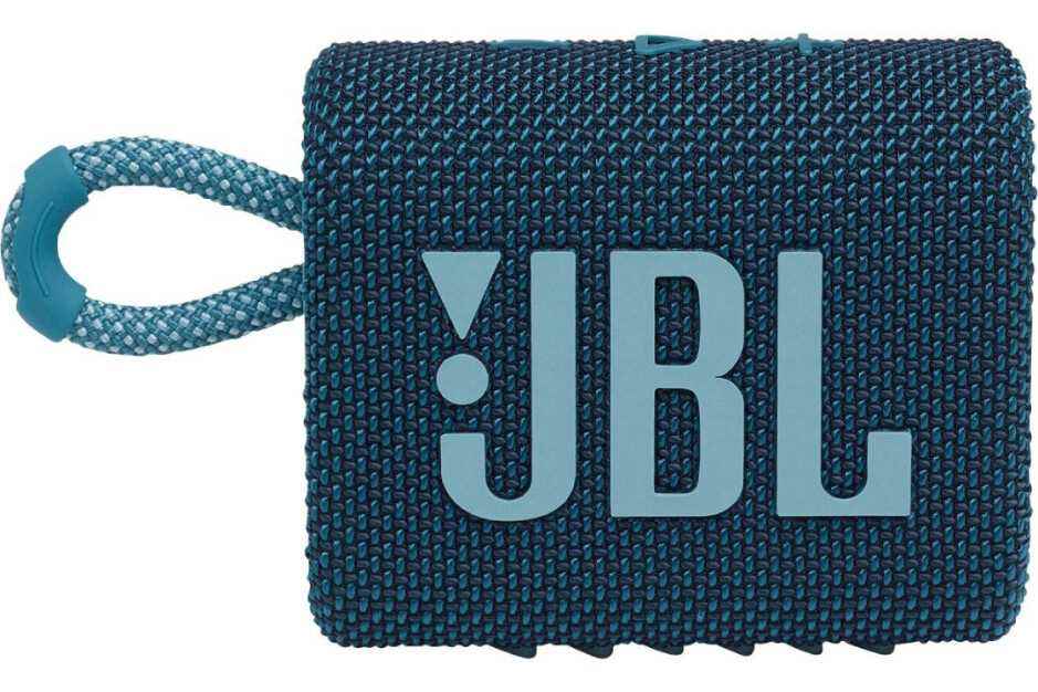 JBL Go 3 mavi - Yaz için en iyi su geçirmez Bluetooth hoparlörler