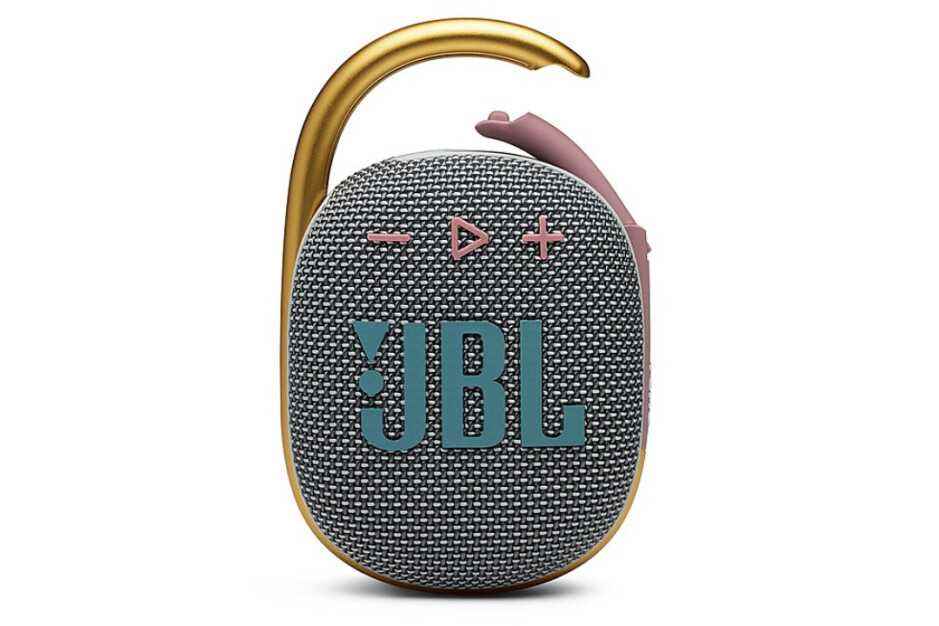 JBL Clip 4 gri - Yaz için en iyi su geçirmez Bluetooth hoparlörler