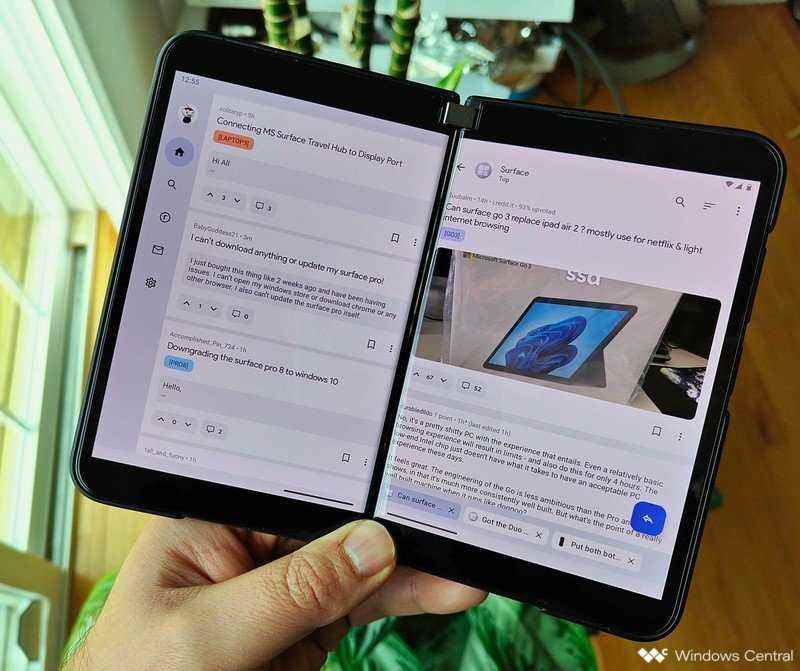 Reddit Surface Duo için Senkronizasyon