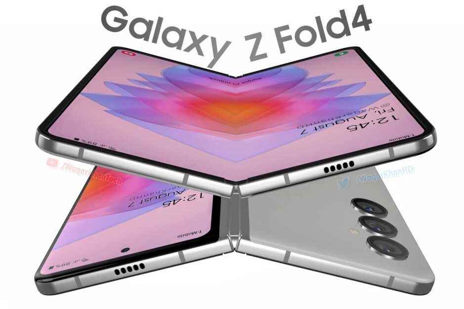 Galaxy Z Fold 4 aşağı yukarı böyle görünecek.  - Yine bir başka büyük Galaxy Z Fold 4 ve Z Flip 4 yükseltmesi artık '%100' garantili