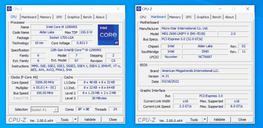 Dünyanın İlk ve En Hızlı 5.5 GHz Masaüstü CPU'su Intel Core i9-12900KS, 5 Nisan'da Piyasaya Sürülüyor