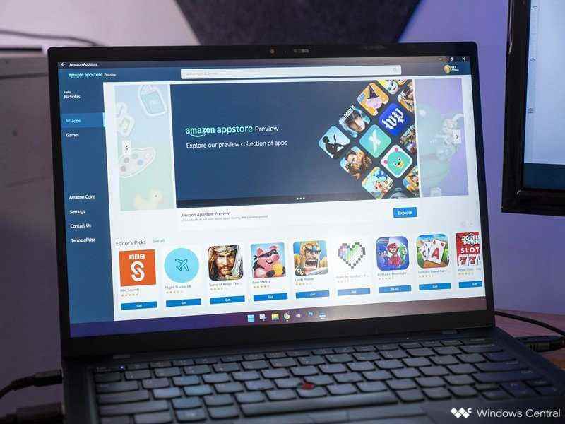 Windows 11 Android Uygulamaları Amazon A