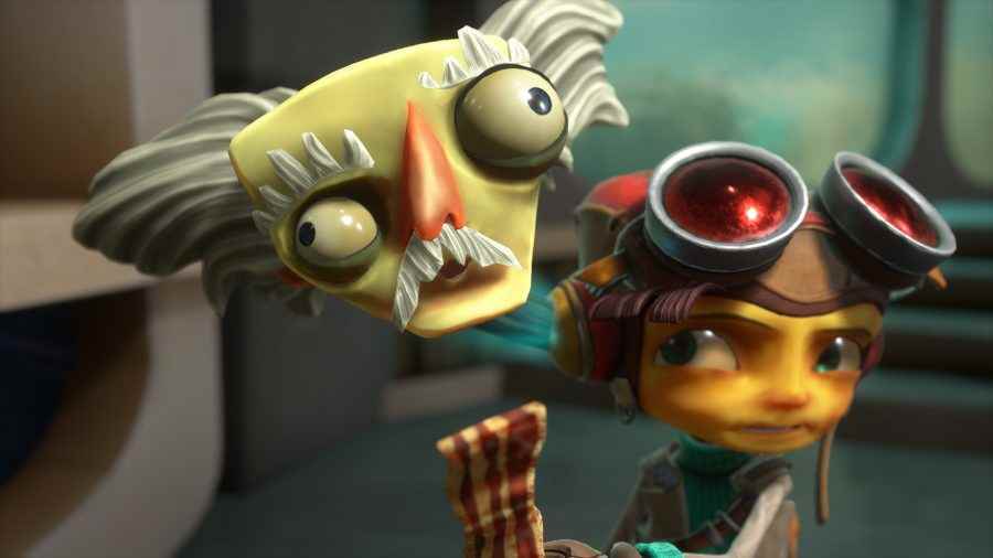 PC'deki en iyi çevrimdışı oyunlardan biri olan Psychonauts 2'deki Kahraman Raz