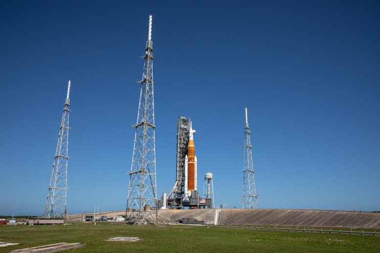 Artemis I, Launch Pad 39B'de