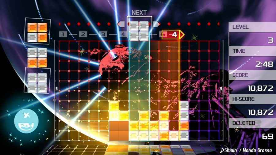 Lumines Remastered, PC'deki en iyi ritim oyunlarından biridir ve aynı zamanda harika bir blok eşleştirme bulmaca oyunudur.