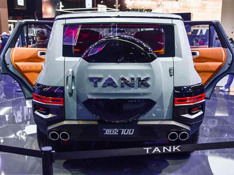 Gelendvagen'e Çinli yanıt.  Tank 700 çerçeve SUV Rusya'da piyasaya sürülecek