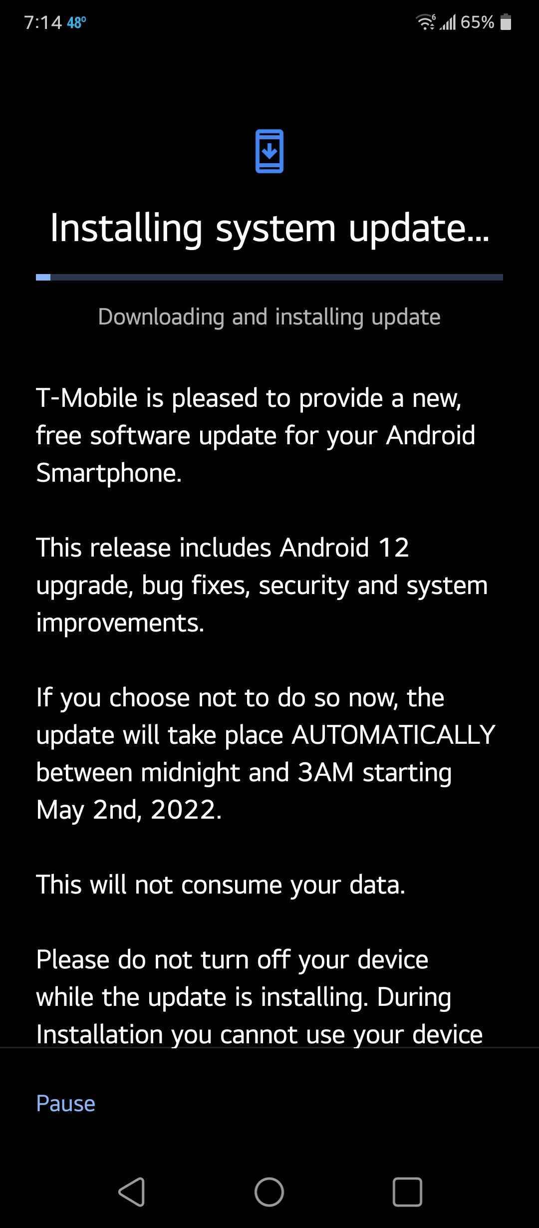 LG, ABD'de Android 12 güncellemelerini yayınlamaya devam ediyor
