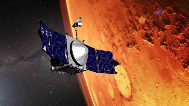 NASA'nın MAVEN Uzay Aracı Mars